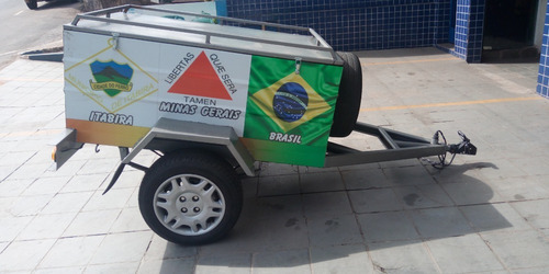 Imagem 5 de 7 de Carretinha Reboque 1x1,5m