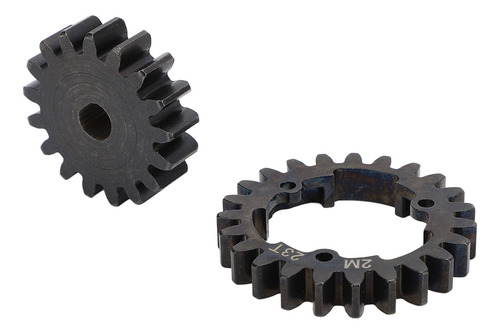 Conjunto De Engrenagens De Carro Rc 23t 2 Mod, Pinhão De Mot