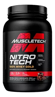 Nitro Tech Muscletech 100% Whey Gold Chocolate 921g