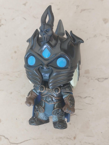 Funko Pop! World Of Warcraft Arthas Lich King #15 - Raro (Usado)