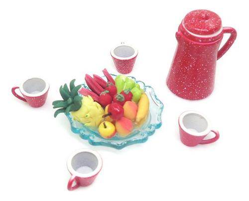 De Té De De 5 Piezas, , , Olla, Tazas En Miniatura