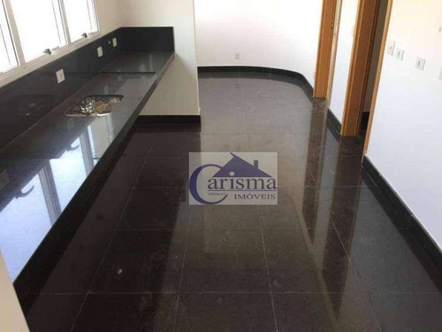 Imagem 5 de 18 de Apartamento Com 5 Dormitórios, Sendo 3 Suítes, À Venda, 408 M² Por R$ 2.500.000 - Jardim - Santo André/sp - Ap4041