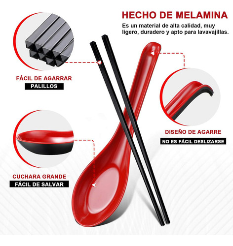 Juego De 4 Cuencos De Sopa De Fideos De Melamina, Vajilla