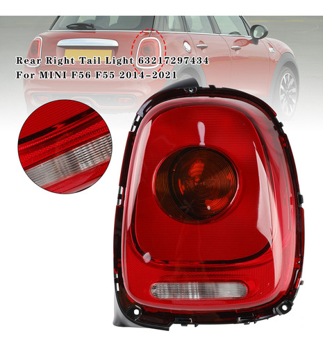 Mz Luz Trasera Derecha 63217297434 For Mini F56 F55 14-21