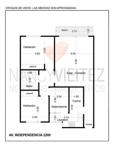 Venta De Departamento 4 Ambientes En Av Independencia 2500