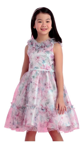 Vestido Festa Infantil Royale Blush Petit Cherie 22142