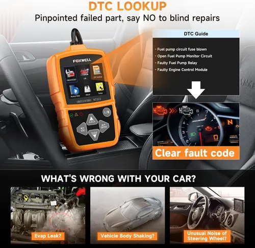 Escaner Automotriz Foxwell Nt 201 Multimarca