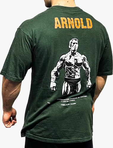 Remera Ovesize Tribute Arnold Marca Fuark Citideportes