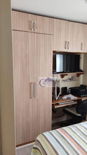 Imagem 17 de 20 de Apartamento Com 2 Dormitórios, Sendo 1 Suíte, Para Alugar, 58 M² Por R$ 1.500/mês - Vila Valparaíso - Santo André/sp - Ap3859