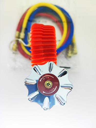 Imagem 4 de 8 de Manifold Ecotools Mastercool R134 R22 R404 Mangueira 90cm