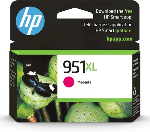 Cartuchos Hp 951xl Officejet 8100 8600 8610 Magenta Backup