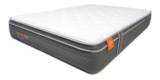 Colchón Firme Queen 160 Con Cassata Pedic Premium Color Blanco