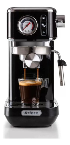 Cafetera Expresso Ariete 1381 Roja - Nario Hogar Color Negro