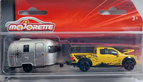 Majorette Escala 1:72 · Ford Raptor & Trailer Home 15 Cm