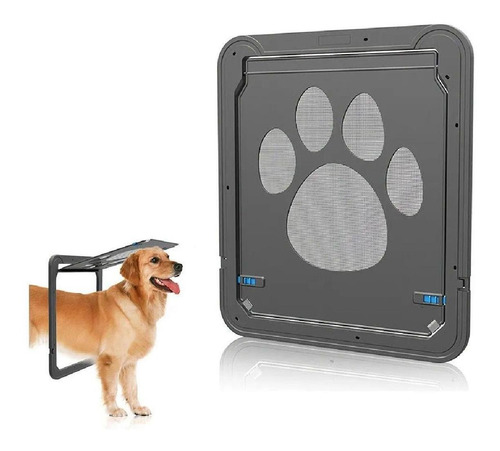 Pantalla Para Puerta De Mascota Con Cierre Magnético, Con Ci