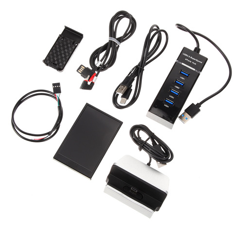 Monitor De Temperatura Para Pc Con Panel Para Cpu/gpu/hdd