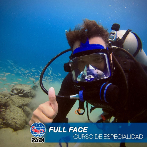 Padi Especialidad Full Face Mask Curso De Buceo