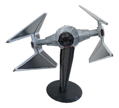 Figura 3d Tie Fighter | Caza Estelar Star Wars Nave