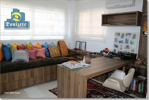 Cobertura Com 3 Dormitórios À Venda, 322 M² Por R$ 2.650.000,10 - Campestre - Santo André/sp - Co0605