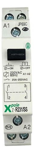 Rele 2p 20a 250vac Eaton/moellern Z-r231/ss 265167