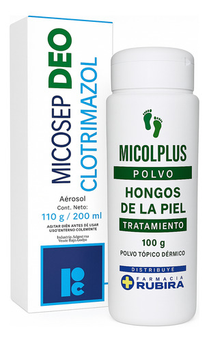 Pack Antimicótico Micosep Aerosol + Micolplus Polvo Hongo