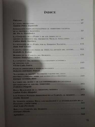 La Campana Del Desierto,autores Vs.academ.argentdela Histor (Usado)