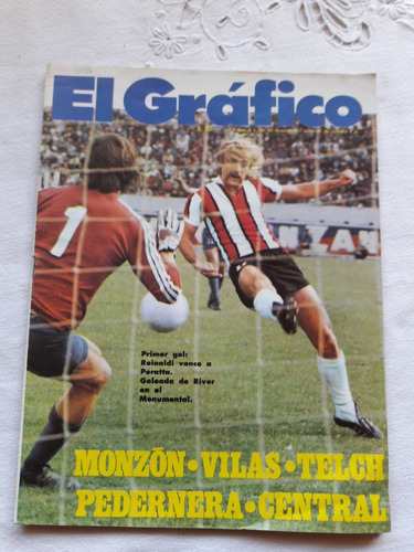 El Grafico Nº 2927 - Noviembre 1975 Goleada De River Vilas