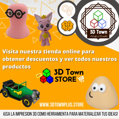 Imagen 5 de 5 de Auto Bochinchero De La Granja De Zenón - Juguete - 3d