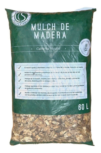 Mulch 60l Chicureo Sustentable