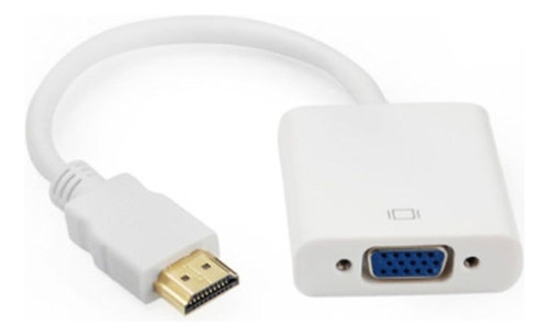 Adaptador Vga Hembra A Hdmi Macho Viene Con Cable Audio