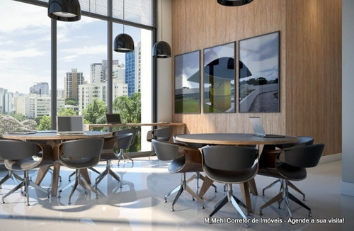 Imagem 13 de 30 de Apartamento Com 1 Dormitório À Venda Com 34.21m² Por R$ 334.000,00 No Bairro Centro - Curitiba / Pr - M2ce-nlv2206