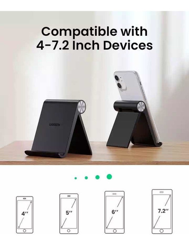 Imagen 3 de 9 de Soporte Portátil Smartphone - Tablet