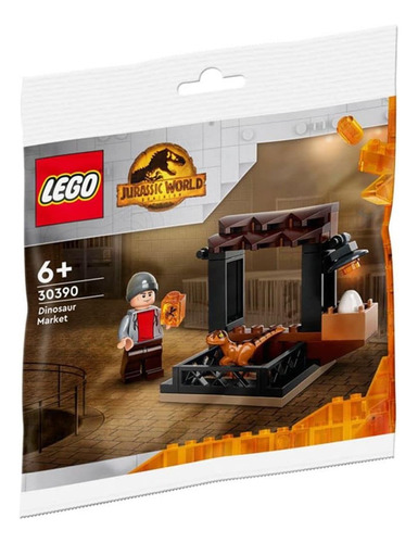 Juguete Lego Jurassic World Dinosaur Market 30390 Cantidad De Piezas 34