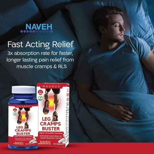 Suplemento De Magnésio Magnox Leg Cramps Buster 60 Comprimid