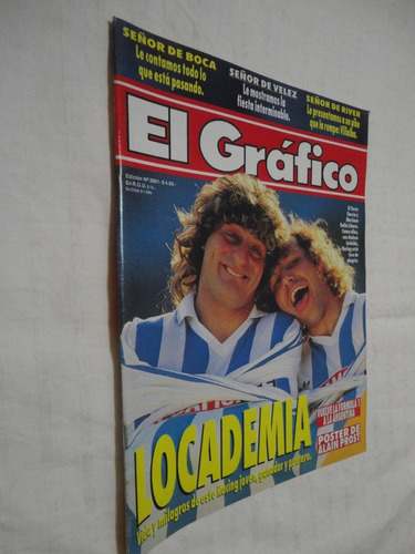 Revista El Gráfico - Locademia - Nº 3861 - Octubre 1993