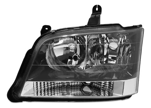Par Farol S10 2007 08 09 10 11 01 02 03 Máscara Cinza-duplo