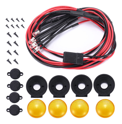 Para Lámparas De Techo Led Wpl D12 1/10 Rc, Piezas De Mejora