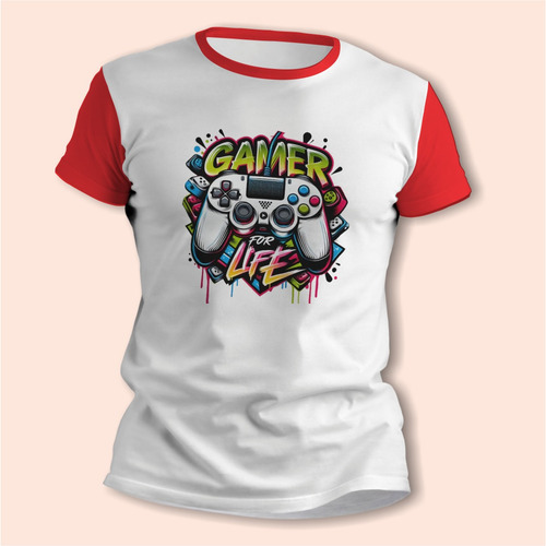 Remeras Gamer Estampados Originales Talles Adultos - 7508