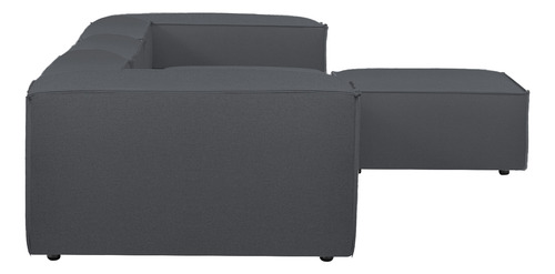 Sala Esquinera Moderna Latt Sillón Modular Lino Soft Minimal