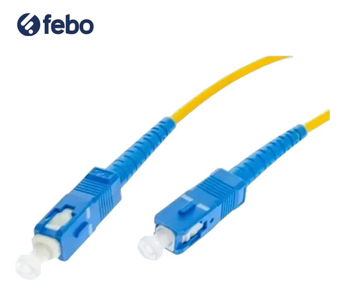 Cable Red Fibra Optica Patch Cord P/ Router Antel 5 M Febo