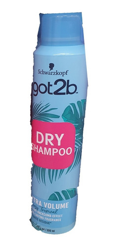 Schwarzkopf Dry Shampoo Para Volumen Got2b 200ml Champú Seco