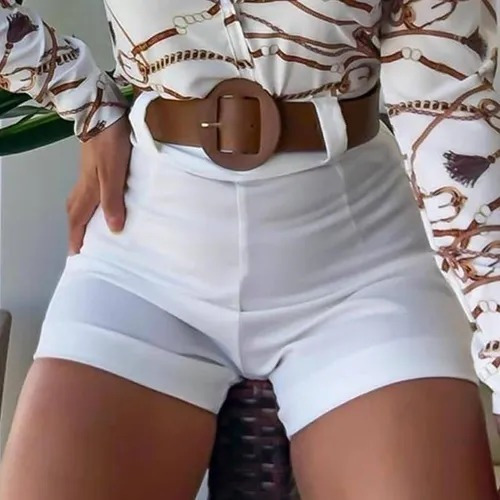 Conjunto De Camisa Y Pantalón Corto Con Estampado Floral