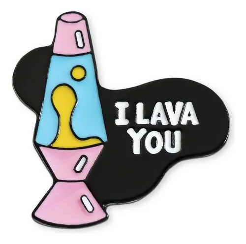 comprar Evolvefish I Lava You Pin De Solapa Con Lámpara De Lava [1