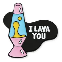 Comprar Evolvefish I Lava You Pin De Solapa Con Lámpara De Lava [1