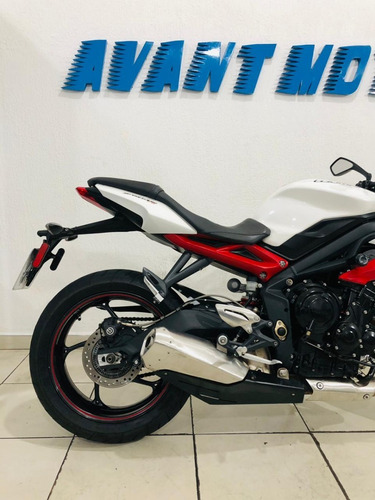 Street Triple 675 R Abs 2014 Branca Manual Chave Reserva