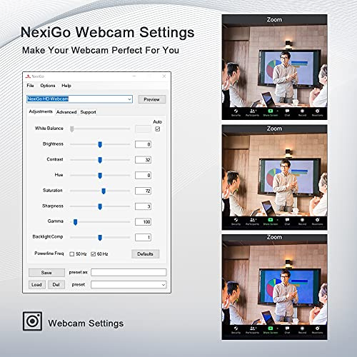 Webcam Certificada Zoom - N950p Webcam 4k Zoom, Sensor ...