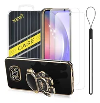 Comprar 3 Kit Funda Para Xiaomi Redmi Carcasas+mica Cristal Templado
