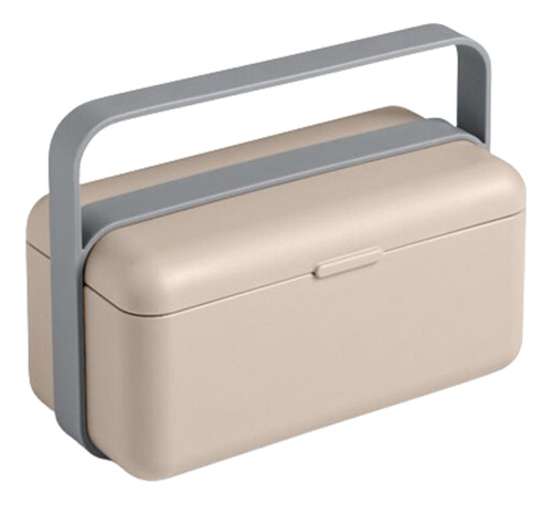 Lunchera Hermetica Contenedor Bauletto Lunchbox S Moka Gris