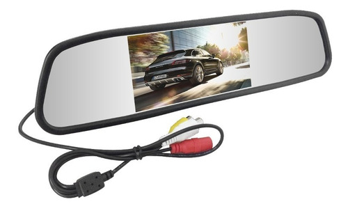 Imagem 6 de 6 de Retrovisor Com Display E Camera De Ré 2 Em 1 Vw Kombi