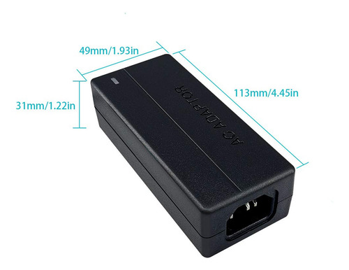 Adaptador Fuente Alimentación 48 V 2 A Interfaz 5 5 X 2 5 Mm